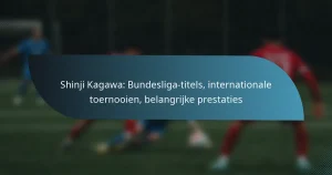 Shinji Kagawa: Bundesliga-titels, internationale toernooien, belangrijke prestaties